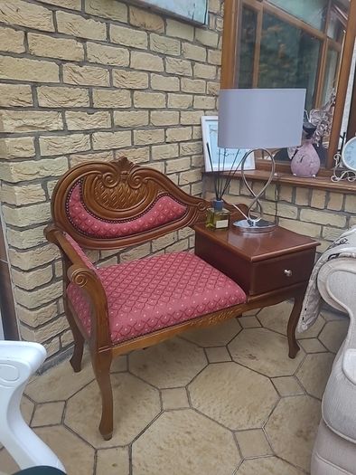 telephone bench