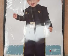 Brand New Toddler Police Officer Costume