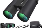 12x42 Binocular for Adults with BAK4 Prism, FMC Lens, Fogproof &amp; Waterproof Great for Bird Watching Travel Stargazing Hunting Concerts Smartphone Adapter Included (FREE POSTAGE)