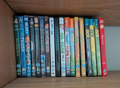 Massive Collection of DVDs - Kids, Family, Drama, Comedy & Action (Mixed Condition / Bundles Available)