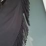 Pepe Jeans black fringed top Sz M (Fit 10-12UK) Image 3