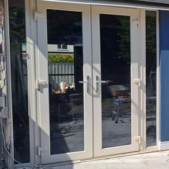 uPVC double glazed doors