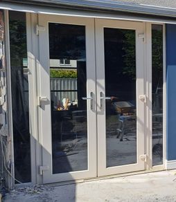uPVC double glazed doors