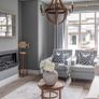 Rustic Chandelier (Wood and wrought-iron style) Image 2