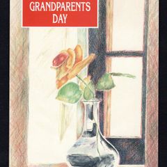 1991 Ireland An Post Happy Grandparents Day Postcard Mint.