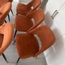 Set of 6 Velvet Dining Chairs Image 4
