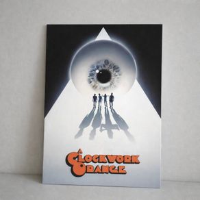 Unique Canvas Clockwork Orange Print - FREE P&P