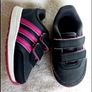 Adidas VS Switch 2 CMF Infant Girls Trainers Pink & Black Image 3