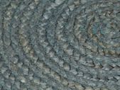 Handmade Rug Jute Round 150 cm Olive Green