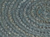 main image for ad Handmade Rug Jute Round 150 cm Olive Green
