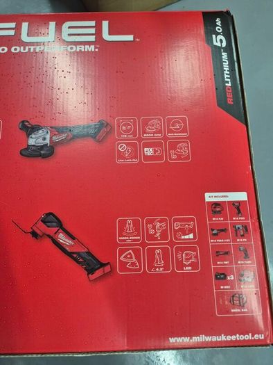 Milwaukee M18FPP6L3 Fuel 6 Piece Tool Kit