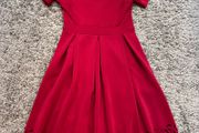 Red Off Shoulder Dress