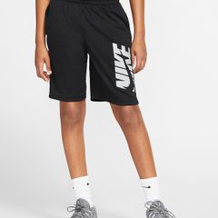 Boys NIKE Dri-FIT Shorts .. Colour: Black .. Size: Small
