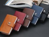Leather Credit Card Holder ID Card Holder Leather RFID Wallet