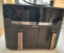 Tefal XXL Dual Easy Fry Airfryer + cookbook
