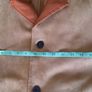 Vegan suede unisex jacket fully lined size medium in very good condition with no issues see last two photos for exact measurements FREE STANDARD POSTAGE INCLUDED Image 5