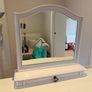 Adriana French-Style Dressing Table Mirror & Stool Image 4