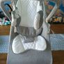 Nested Gravity Baby Bouncer Grey/Wood Image 2