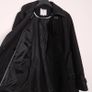 Jasper Conran Black Quilted Trench Coat Peacoat 18UK/46EU Image 8