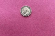 Great Britain  King George V  3 Pence  1917 Silver