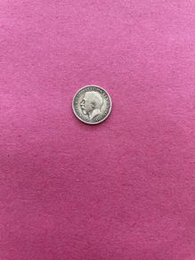 Great Britain  King George V  3 Pence  1917 Silver