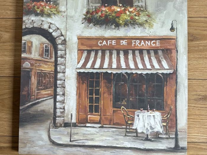 Cafe De France canvas