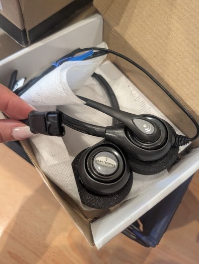 Plantronics SupraPlus HW261N binaural headset