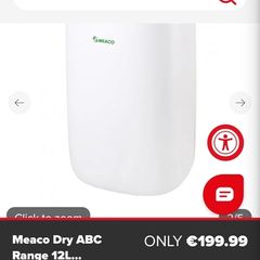 12 ltr meaco Dehumidifier