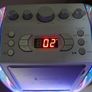 Singing Machine Bluetooth Water Fall Effect Light Show Karaoke Machine - White. Image 3