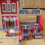 Hape Big City Fire Station Wooden Playset Image 2