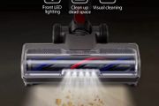 Drive Cleaner Brush Head For Dyson V7 V8 V10 V11 V15 Vacuum  with Turbo Bristle Roller and LED Lights for Hardwood and Carpet