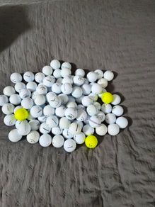 100 golf balls
