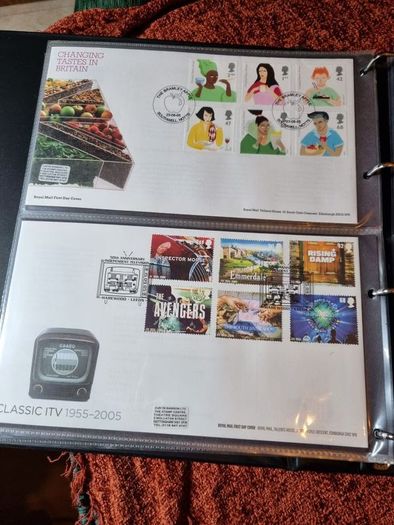 Mint UK FDC album