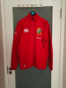 Canterbury British & Irish Lions Rugby Mens Full-Zip Jacket.