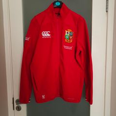 Canterbury British & Irish Lions Rugby Mens Full-Zip Jacket.