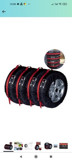 Large wheel and tyre covers