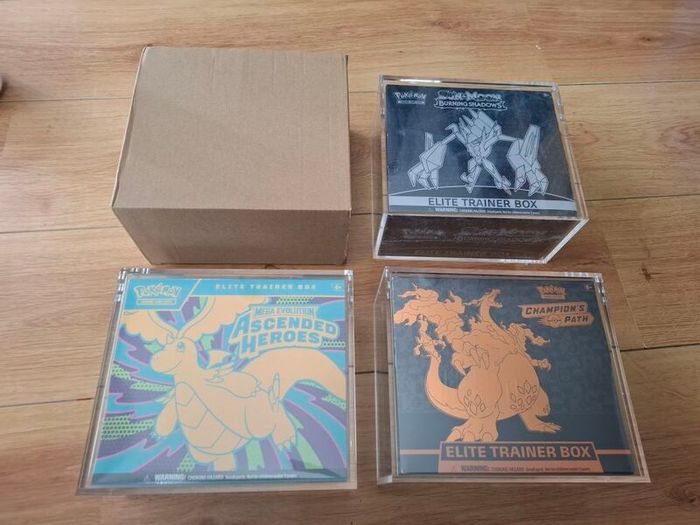 5mm Acrylic protective case for Pokemon TCG Elite Trainer Box
