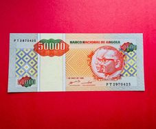 Angola. 50000 Kwanzas 1995 Pick  138 .  ( Uncirculated )