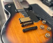 Schecter Solo Special Schaller Fishman Fluence Pickups P90 2-Tone Sunburst