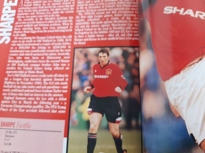 man United vintage book1996