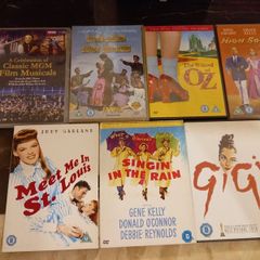 Classic Mgm Film Musicals Dvd Collection Bundle Judy Garland Gene Kelly Bing Crosby Frank Sinatra Etc