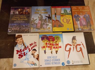 Classic Mgm Film Musicals Dvd Collection Bundle Judy Garland Gene Kelly Bing Crosby Frank Sinatra Etc