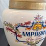Zenith Gouda 1749 Amphora Pipe Tobacco Jar Humidor Brass Lid Holland c1950 Image 9