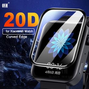 Curved Edge Full Coverage Soft Clear Protective Film Cover For Xiaomi Mi Watch 2019 Screen Protector Guard (Not Glass)