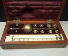 Antique Boxed Sikes Hydrometer  Dublin Scientific Instrument / Whiskey & Distilling Collectible