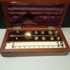 Antique Boxed Sikes Hydrometer  Dublin Scientific Instrument / Whiskey & Distilling Collectible
