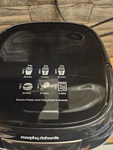 Air fryer of Morphy Richards
