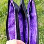 Wednesday - Triple Pen Pencil Case Perfect for School or as Make Up Bag New Image 3
