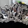 Bride's Designer Crystal Head Piece Image 2