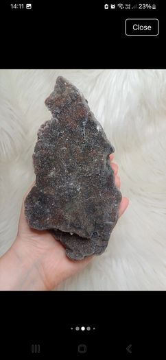 large black chalcedony specimen